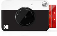 кодак printomatic - цифровая мгновенная камера с самоклеящейся задней стороной и фото логотип