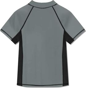 img 2 attached to 👕 BesserBay Boys' Solid Rashguard Swim Tee – Quick Dry and Stylish