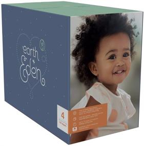 img 4 attached to Earth and Eden Size 4 Baby Diapers - 164 Count