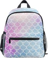 mermaid backpack colorful elementary resistant backpacks and kids' backpacks logo