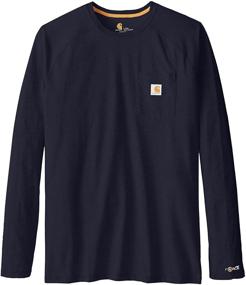 img 2 attached to Carhartt Cotton T Shirt Heather XXX Large: Perfect Men's Clothing for Comfort and Style
