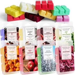 img 4 attached to 🕯️ DERDUFT Wax Melts: Scented Soy Wax Cubes Gift Set for Wax Melts Warmer - 8×2.5oz Variety Pack, Perfect for Birthdays and Anniversaries