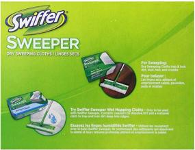 img 2 attached to 🧹 Swiffer Sweeper Dry Sweeping Cloths Mop and Broom Floor Cleaner Refills Unscented - 40 Count: Effective Cleaning Solution for Your Floors