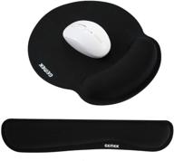 🖥️ gemek mouse pad & keyboard wrist rest support: ultimate comfort for gaming, typing & carpal tunnel pain relief logo