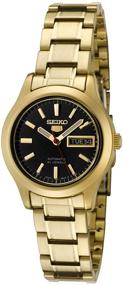 img 2 attached to ⌚ Seiko Women's Japanese Automatic Gold Tone Stainless Steel Women's Watches: Elegant Timepieces for the Modern Woman