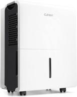 🌬️ clevast 1,500 sq. ft energy star dehumidifier: efficient home, basement, living room, garage, and closet moisture control with reusable air filter, ul listed logo