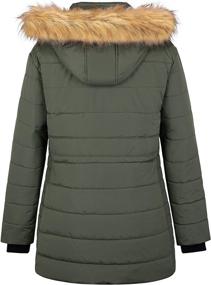 img 3 attached to 🧥 Soularge Women's Winter-Resistant Padded Clothing: Coats, Jackets, & Vests