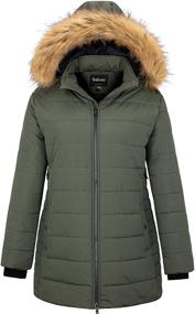 img 4 attached to 🧥 Soularge Women's Winter-Resistant Padded Clothing: Coats, Jackets, & Vests