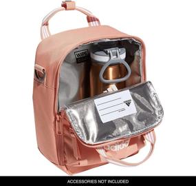 img 2 attached to adidas Squad Insulated Lunch Bag – Ambient Blush Pink: Stylish & Spacious for All-day Freshness!