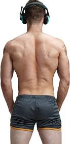 img 2 attached to AIMPACT Breathable Men's Running Shorts, Athletic Gym Mesh Shorts for Men