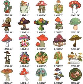 img 2 attached to Mushroom Aesthetic Stickers Skateboard Waterproof