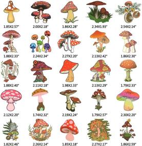 img 3 attached to Mushroom Aesthetic Stickers Skateboard Waterproof