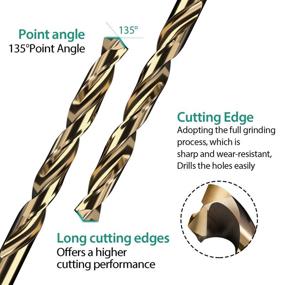 img 1 attached to Enegitech Twist Drill Bit Size