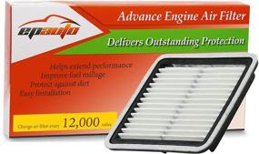 img 2 attached to 🌬️ EPAuto Replacement 2008-2016 Air Filter: Enhanced Performance & Durability