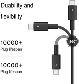 img 3 attached to ⚡ Зарядное устройство для ноутбука Dell XPS и Latitude USB-C 65W 45W: высокопроизводительный адаптер переменного тока для мощности и эффективности - совместим с XPS 12, XPS 13, Latitude 7370, 7280 и другими.