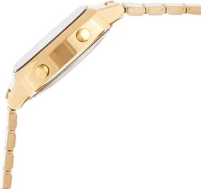 img 2 attached to 🕰️ Часы Casio Women's LA670WGA-9 из нержавеющей стали цвета золота с кварцевым цифровым циферблатом: улучшенный аксессуар для модных любителей времени