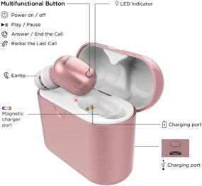 img 3 attached to Беспроводные наушники NENRENT S570 с Bluetooth