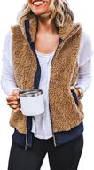 stylish sleeveless outerwear for women: reachme women's clothing with pockets logo