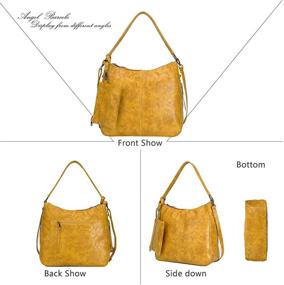 img 3 attached to Handbags Designer Ladies Leather Crossbody