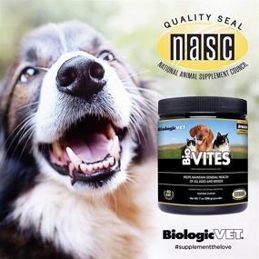 img 1 attached to 🐾 FLORA BiologicVET BioVITES Cat &amp; Dog Multivitamin Powder: Essential Vitamins, Minerals, Enzymes &amp; Prebiotics for Digestion &amp; Immune Support in Dogs &amp; Cats