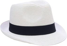 img 4 attached to Yosang Summer Foldable Panama Fedora