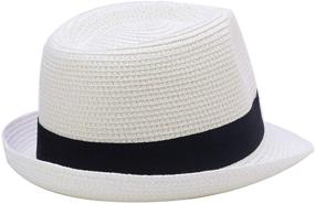 img 3 attached to Yosang Summer Foldable Panama Fedora