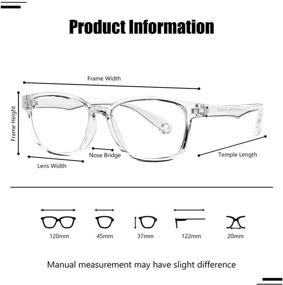 img 1 attached to 👓 TSGRAYT Kids Blue Light Blocking Glasses: Stylish & Flexible Eyewear for Boys & Girls