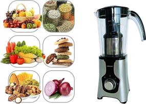 img 2 attached to JOSKEM High-Torque 22000 RPM Bullet Blender - Personal Blender with Interchangeable Blades, 🥤 4 Drink Cups - Blend, Grind, and Chop Nutritious Shakes, Smoothies, and Fruit Juices