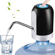 💧 newana water dispenser pump: portable automatic 2-5 gallon jug pump for home, kitchen, and traveling with usb charging logo