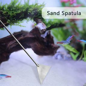 img 1 attached to SONGWAY Aquarium Scissor Tweezers Spatula