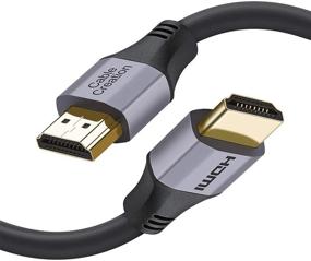 img 4 attached to 🔌 High-Speed 8K HDMI Cable 6.6ft: Next-Gen Ultra HD 48Gbps Cable - Ideal for PS5, PS4, Nintendo Switch, Xbox, QLED, Roku & VIZIO TVs - Dolby Vision, HDCP 2.2, eARC Supported