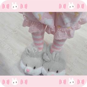 img 2 attached to 🐰 Comfortable & Stylish Bunny Slippers for Boys - Animal House Shoes and Slippers