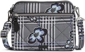 img 4 attached to 👜 Vera Bradley Performance Compartment Crossbody Handbags & Wallets: Woman's Essential for Crossbody Bags