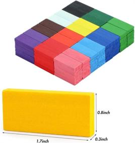img 3 attached to 🎁 Vibrant Domino Blocks: The Perfect Educational Gift for Birthdays