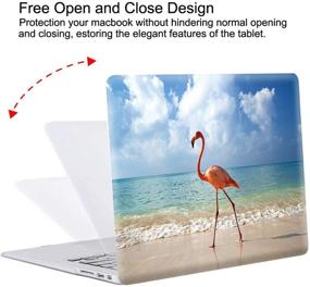 img 3 attached to PapyHall Painting Plastic Pattern Hard Case For Old MacBook Pro 13 Inch With CD-ROM Model: A1278 (Version 2012-2008