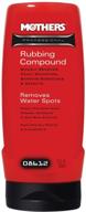 🔧 mothers 08612-6pk professional rubbing compound - 12 oz, (pack of 6): high-performance formula for showroom-quality finishes! logo