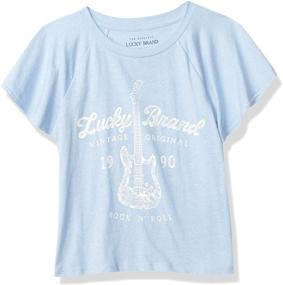 img 3 attached to Lucky Brand Fashion Heather X Large Girls' Clothing in Tops, Tees & Blouses