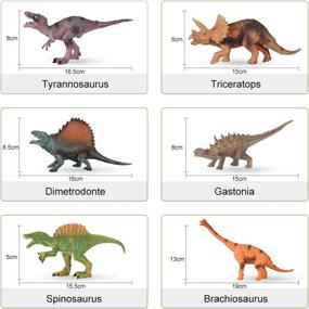 img 3 attached to 🦖 Dinosaur Educational Playsets by Baccow - Explore the World of Dinosaurs