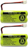 🔋 oxwinou 2.4v rechargeable battery for at&t vtech phones - bt18433 bt184342 bt28433 bt284342 bt-8300 batt-6010 bt1011 bt1018 bt1022 bt1031 89-1326-00-00 cph-515d cs6120 cs6209(2-pack) logo