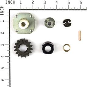 img 1 attached to ⚡️ Briggs & Stratton 696540 Electric Starter Drive Kit: Easy Start and Reliable Retention with Roll Pin Retainer