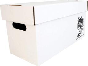 img 3 attached to 🎶 7-Inch 45rpm Vinyl Record Storage Box - Strong Cardboard with Easy-Access Lid - Accommodates up to 200 7-Inch Records - Pack of 10 Boxes #07BC09