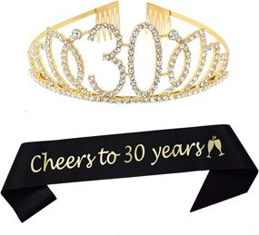 img 4 attached to 👑 Glitter Princess Birthday Party Supplies Decoration