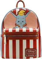 🎒 disney dumbo stripe backpack by loungefly: the perfect disney-inspired travel companion! logo