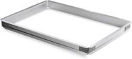 🍪 новая продукция star foodservice 42573 алюминиевая листовая форма bun pan extender: улучшение вашей выпечки с полным размером – 18 x 26 дюймов логотип
