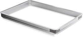img 4 attached to 🍪 Новая продукция Star Foodservice 42573 Алюминиевая листовая форма Bun Pan Extender: Улучшение вашей выпечки с полным размером – 18 x 26 дюймов