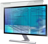 👁️ улучшенная защита для глаз для мониторов imac и настольных компьютеров: защитный экран против синего света – анти-уф фильтр (ш 24.1" x в 15.1") логотип