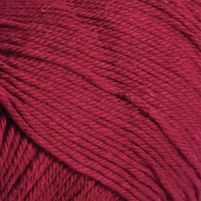 Knit Picks Dishie Worsted Cotton Yarn (Pomegranate) - 3.5…