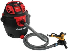 img 3 attached to 🔌 Centec Systems 94709 Quick Click 16 Foot Hose with Expanded Power Tool Adapter Set for Home and Shop Vacuums, Silver