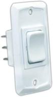 🔌 jr products 12835 white dpdt mom-on/off/mom-on switch: enhanced performance and durability for optimal control logo