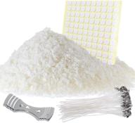 🕯️ etienne alair diy soy flakes kit - candle making supplies with 100 soy flakes, 2 wick centering devices, 10 lb wax, and accessories logo